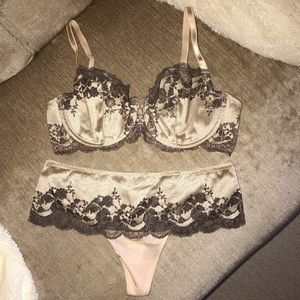 Wacoal Lace Affair Bra and thong